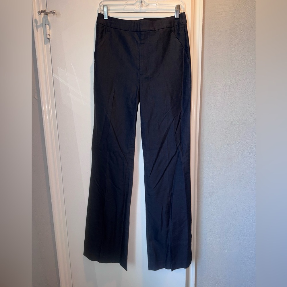 A.L.C. Sophie Pant Flared Trousers in Evening Blue NWT - Picture 3 of 10